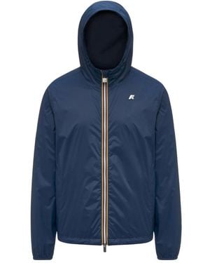 K-Way Rain Jassen - Blauw