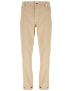 Brunello Cucinelli Chinos - Natural