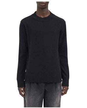 Andrea Ya'aqov Round-Neck Knitwear - Nero
