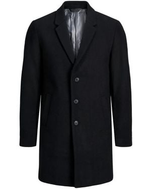Jack & Jones Single-Breasted Coats - Black