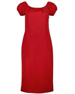 Miu Miu Midi Dresses - Red