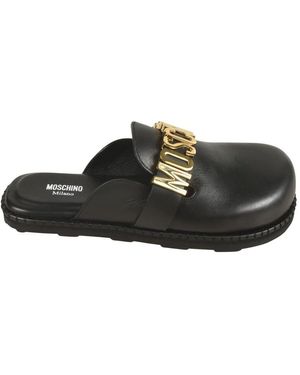 Moschino Mules - Black