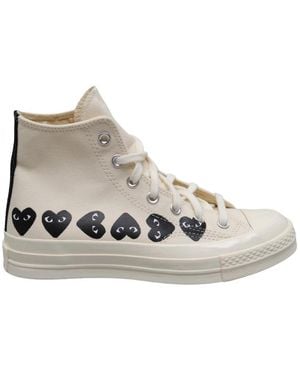 COMME DES GARÇONS PLAY Trainers - White