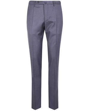 Incotex Chino Slim Fit Broek - Blauw