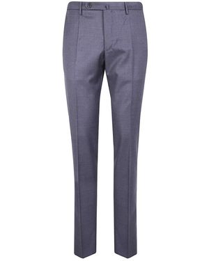 Incotex Chino Slim Fit Broek - Blauw