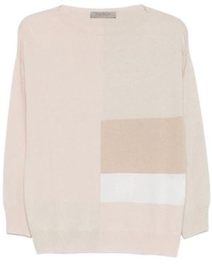 D.exterior Round-Neck Knitwear - Neutro