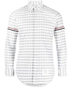 Thom Browne Casual Shirts - White