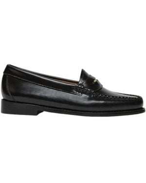 G.H. Bass & Co. Schoenen ,Zwart ,Leer Weejuns Anniversary Penny Loafers