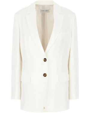 Alberta Ferretti Blazers - White