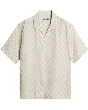 J.Lindeberg Short Sleeve Shirts - Wit