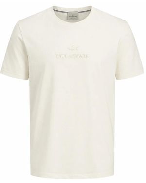 Paul & Shark T-Shirt Met Ronde Hals - Wit