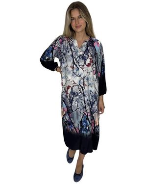 2-Biz Midi Dresses - Blue