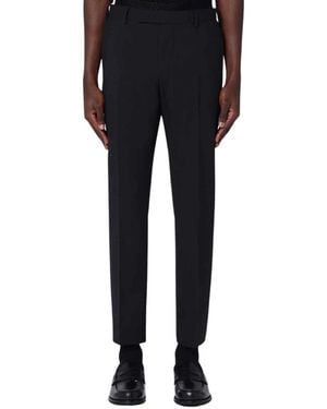 PT Torino Slim-Fit Trousers - Black