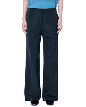 Jil Sander Wide Trousers - Blue