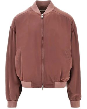 Versace Jassen ,Paars ,Bomberjack - Rood