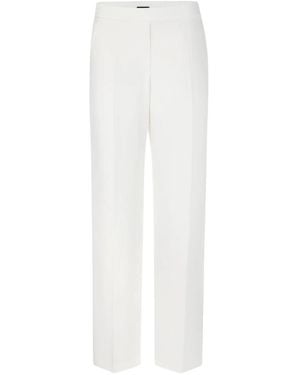 Marc Cain Straight Pants - White