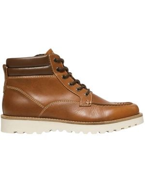 Marc O' Polo Lace-Up Boots - Brown
