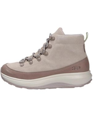 Joya Lace-Up Boots - Marrone
