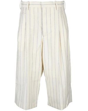 Marni Cropped Trousers - White