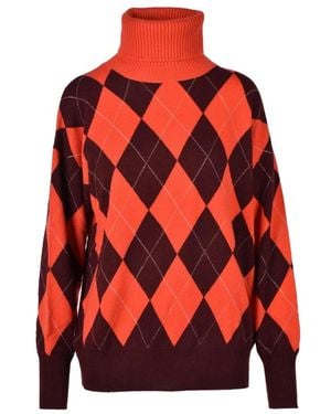 Ballantyne Cashmere Knitwear - Rojo