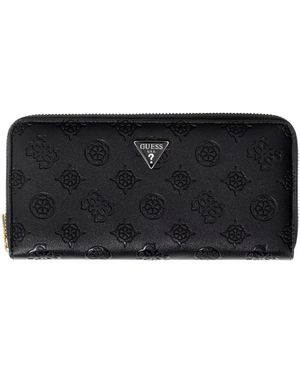 Guess Accessoires ,Zwart ,Diana Slg Large Zip Around