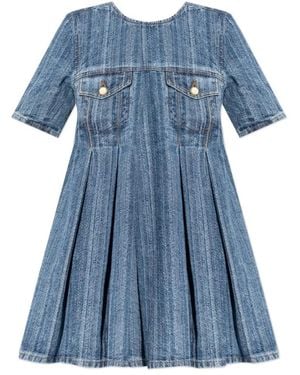 Ganni Short Dresses - Bleu
