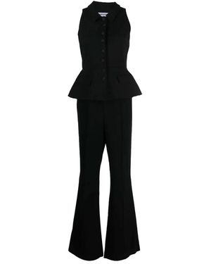 Self-Portrait Jumpsuits - Negro