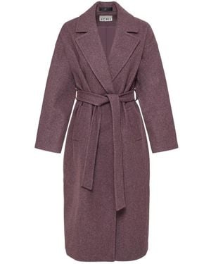 Ichi Belted Coats - Viola