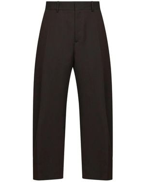 Studio Nicholson Wide Trousers - Nero