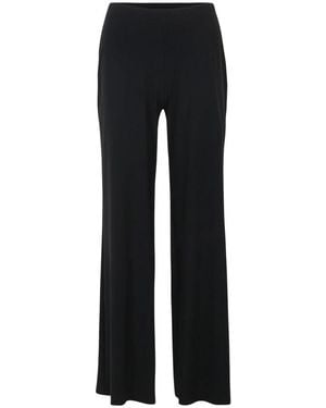 Doris Streich Wideleg-Hose - Schwarz