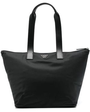 Emporio Armani Tote Bags - Black