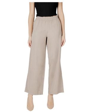 ONLY Wide Trousers - Natural