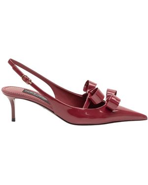 Dolce & Gabbana Schoenen ,Rood ,Pointed Slingback