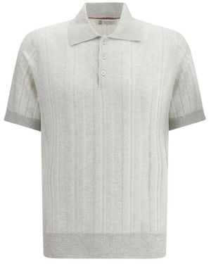Brunello Cucinelli Round-Neck Knitwear - Grijs