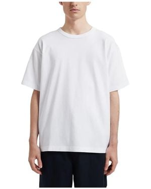 Norse Projects Weißes Heavy T-Shirt Loose Fit