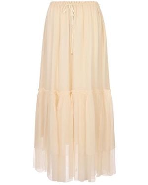 Chloé Maxi Skirts - Naturel
