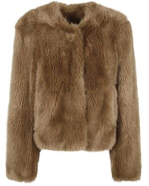 Stand Studio Dameskleding Jassen Bruin Aw25