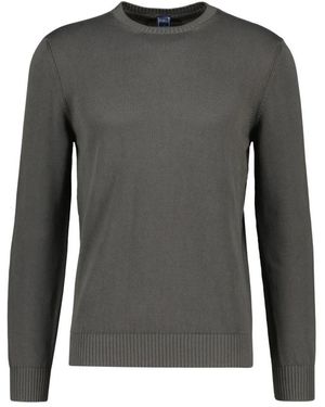 Fedeli Ronde Hals Gebreide Kleding - Grijs