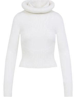 Alaïa Turtlenecks - Blanco