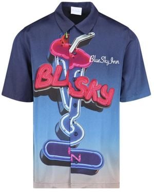 BLUE SKY INN Short Sleeve Shirts - Blue