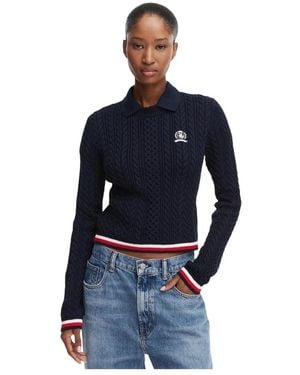 Tommy Hilfiger Round-Neck Knitwear - Bleu