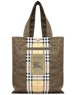 Burberry Tote Bags - Metallizzato