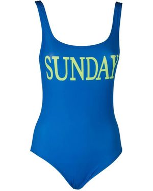 Alberta Ferretti One-Piece - Blue