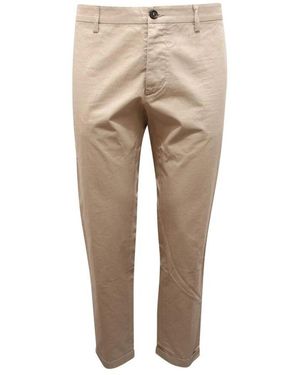 DSquared² Stilvolle Pantalone Hose Made - Natur