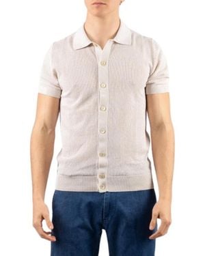 Gran Sasso Short Sleeve Shirts - Blue