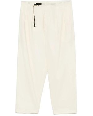 Seven Gauge Straight Trousers - Bianco