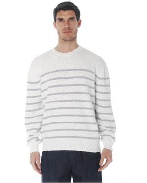 04651/ A trip in a bag Round-Neck Knitwear - White