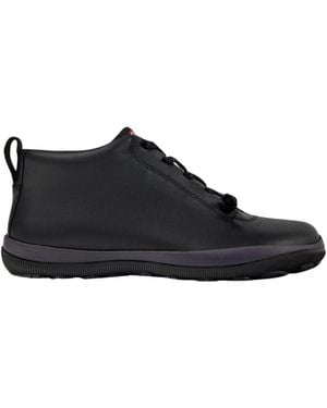 Camper Lace-Up Boots - Noir