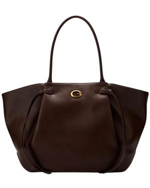 Guess Tote Bags - Marrone
