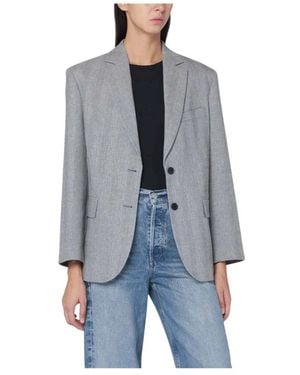 Anine Bing Blazers - Blue